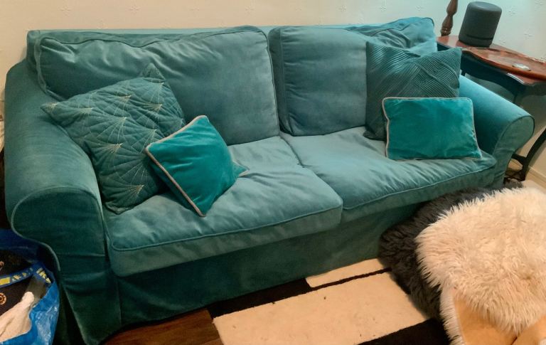 Loose covers for Ektorp 2 seater sofa bed and Storage stool