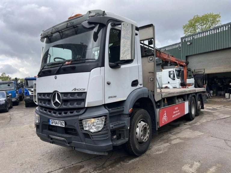 2014 MERCEDES AROCS 2535 6X2 CRANE VEHICLE