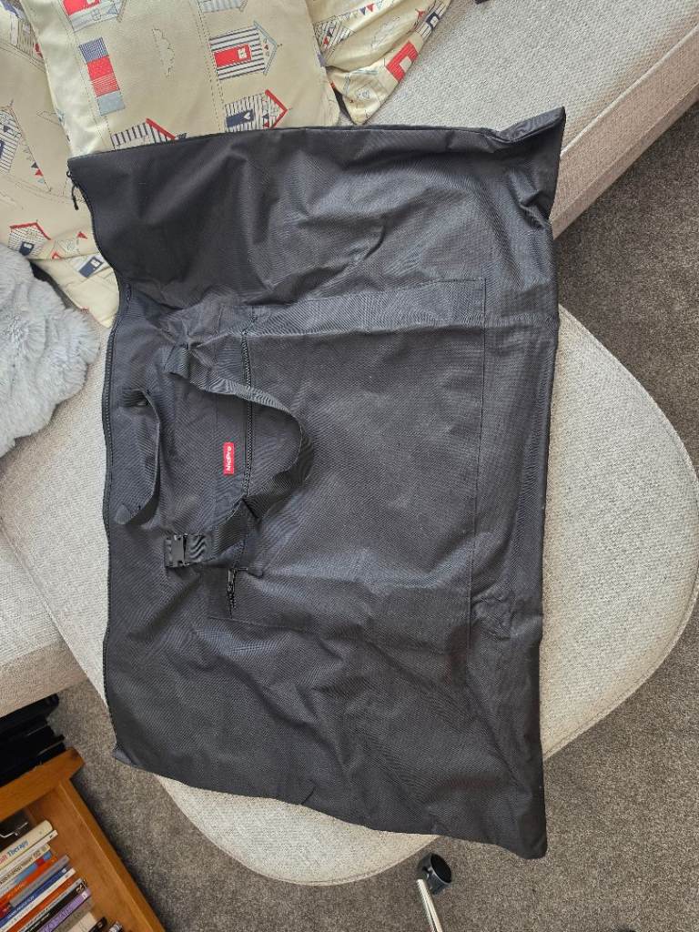 Nicpro Black Inflatable Lounger Carry Bag