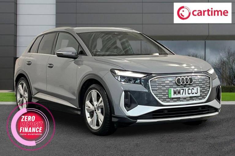 2022 71 AUDI Q4 E-TRON 40 S LINE SUV 5DR ELECTRIC AUTO 82KWH (204 PS) REAR PARKI