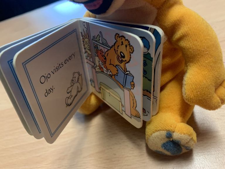 Disney Original 90s Bear in the Big Blue House with Story Book