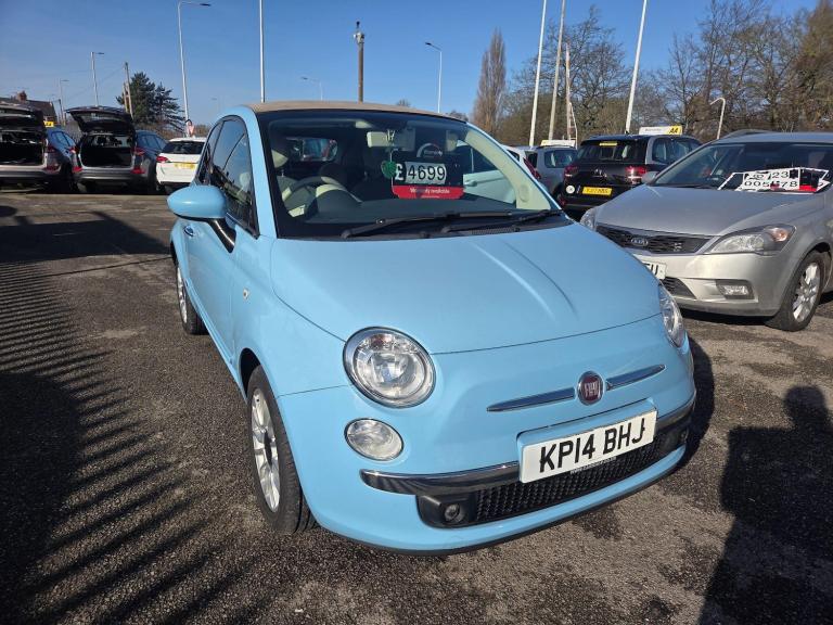 2014 Fiat 500C 1.2 Lounge Euro 6 (s/s) 2dr CONVERTIBLE Petrol Manual