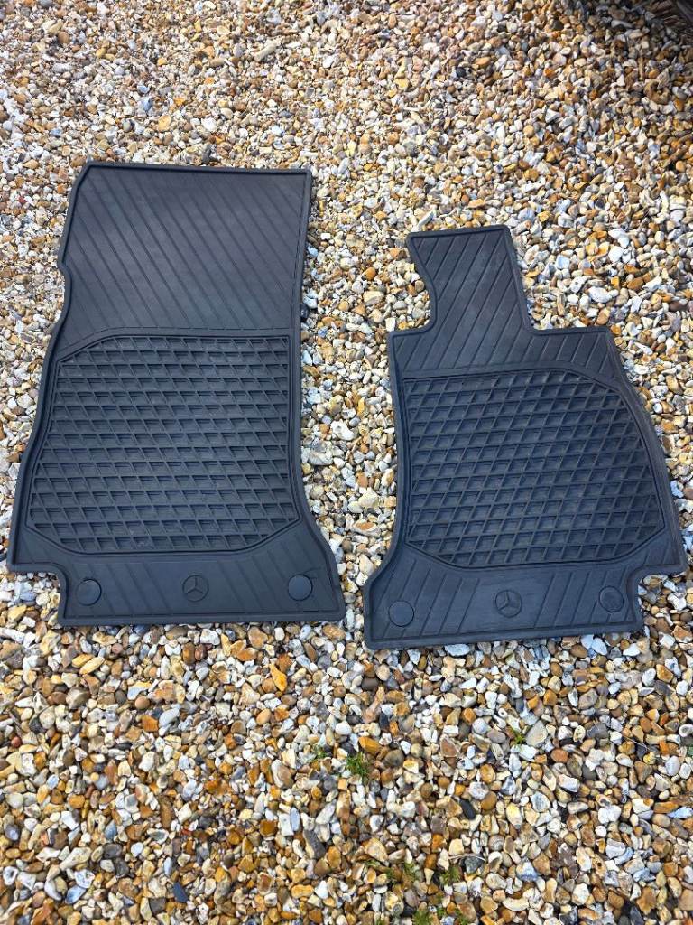 Mercedes E Class rubber over mats