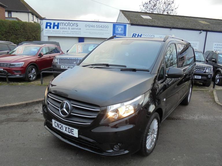 2021 Mercedes-Benz Vito 116CDI Premium Crew Van 9G-Tronic PANEL VAN Diesel Automatic