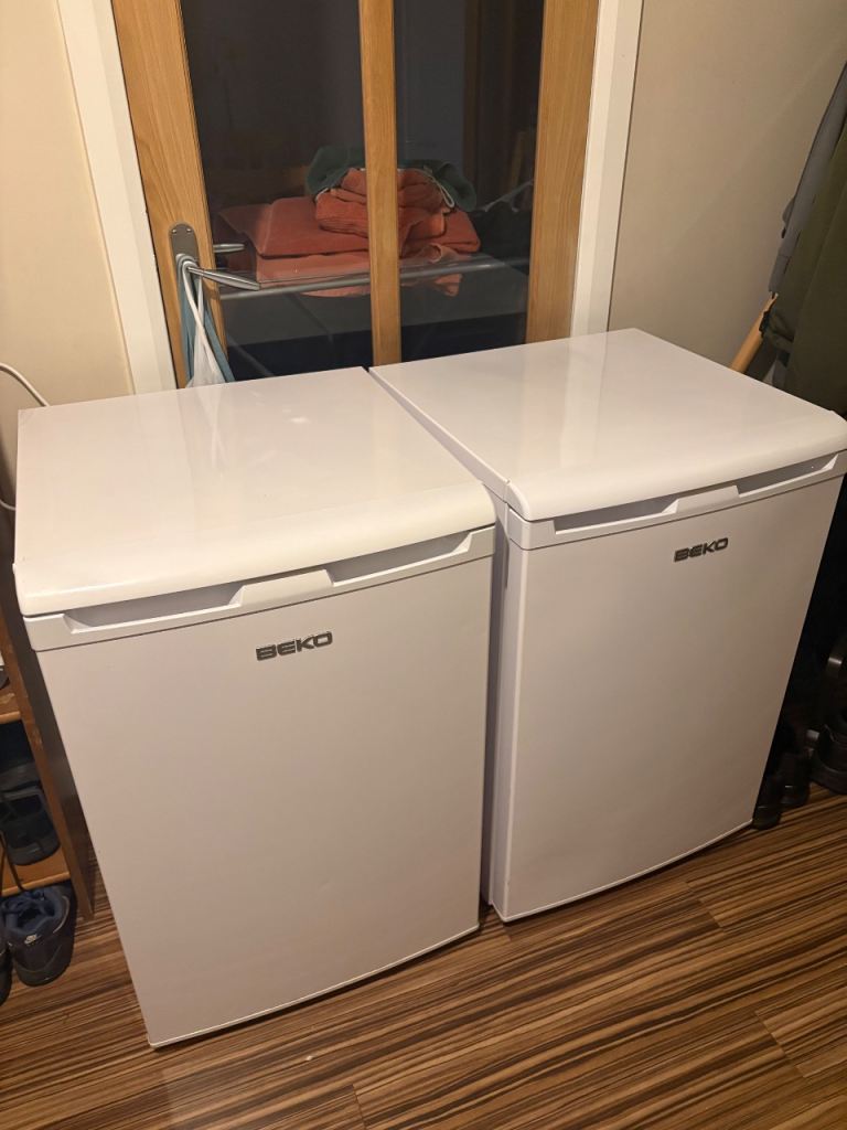 Under bench separate fridge freezer