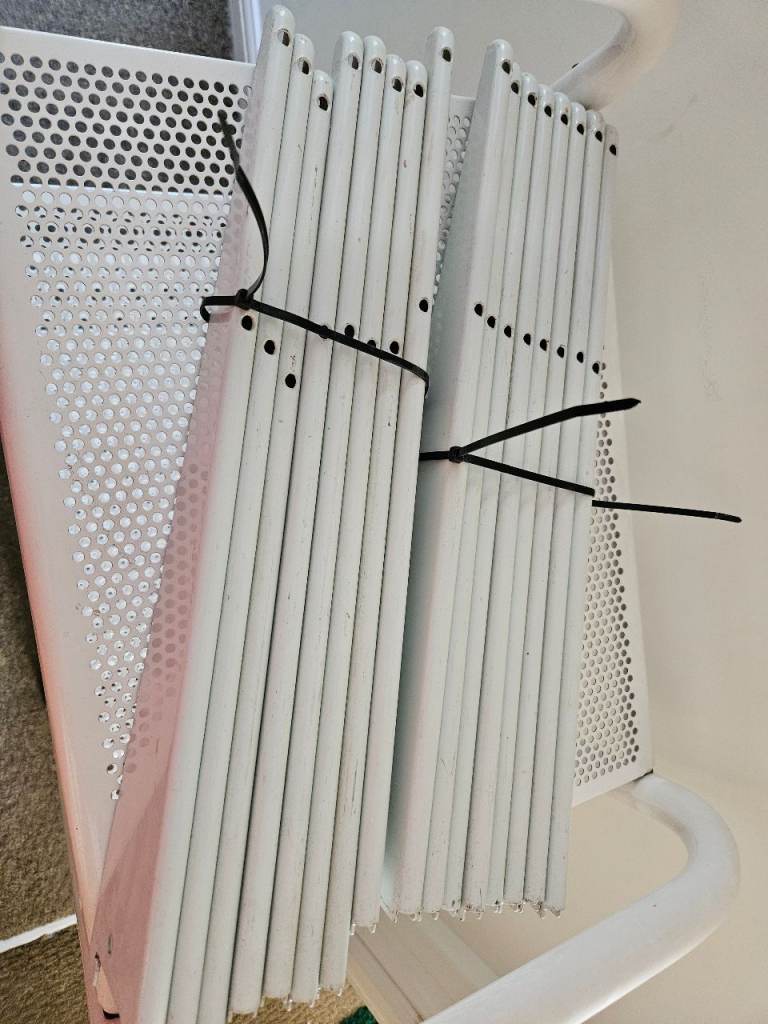 18 x Twin Slot Metal Shelving Brackets 470mm