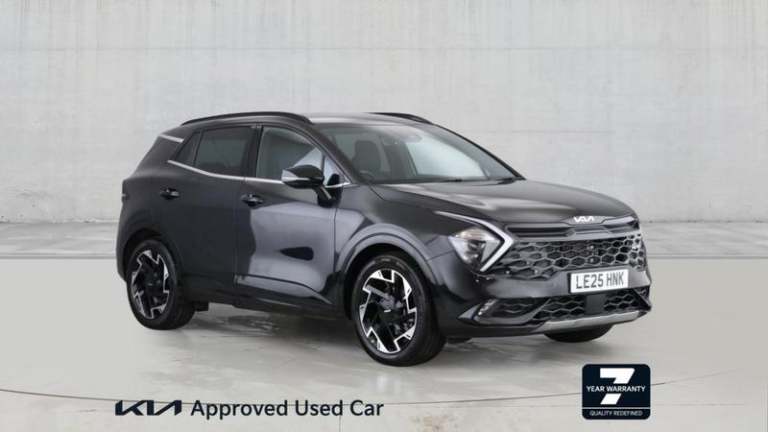2025 Kia Sportage 1.6 T-GDi 48V GT-LINE Manual SUV Petrol Manual