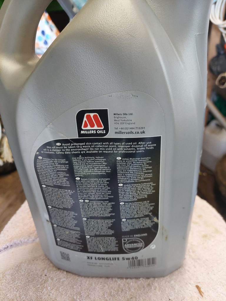 Morris 5 - 40 engine oil 