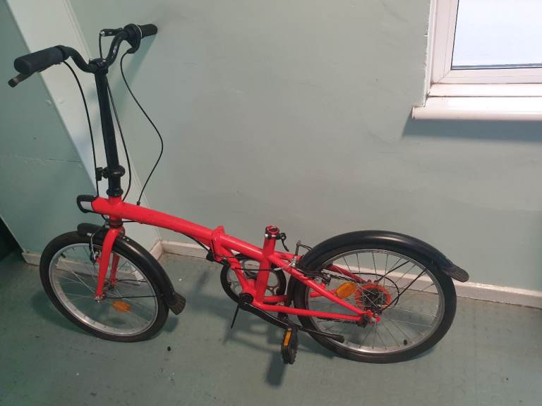 B'twin folding bike
