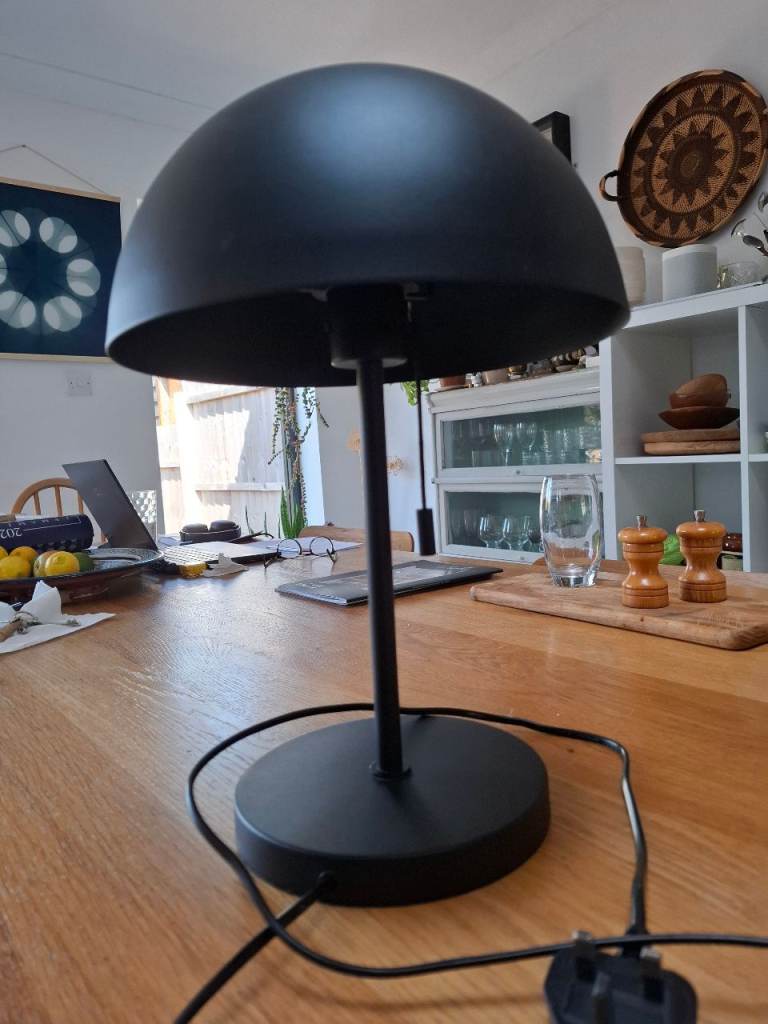 Black Habitat Lamp