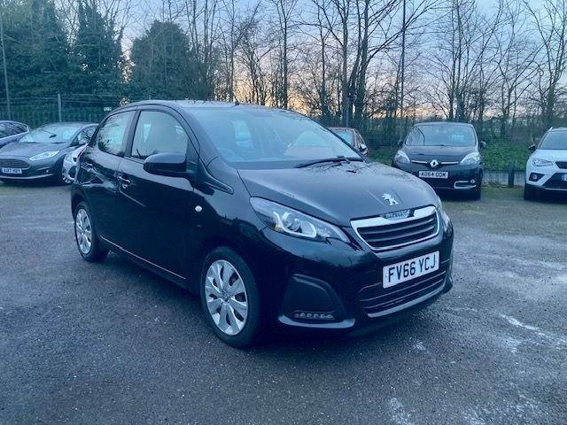 2017 Peugeot 108 1.0 ACTIVE HATCHBACK 5dr MANUAL EURO 6 (68 ps) ONE OWNER  Hatchback Petrol Manual