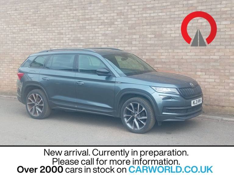 2021 Skoda Kodiaq 1.5 TSI ACT SportLine SUV 5dr Petrol DSG Euro 6 (s/s) (7 Seat) (150 ps) ESTATE ...