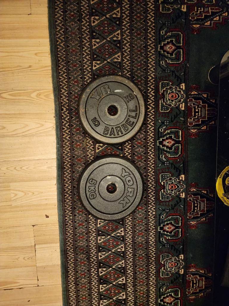 Cast iron weights plates 