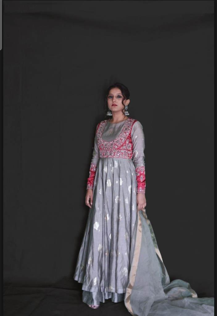 image for Pakistani Grey Koti Pishwas