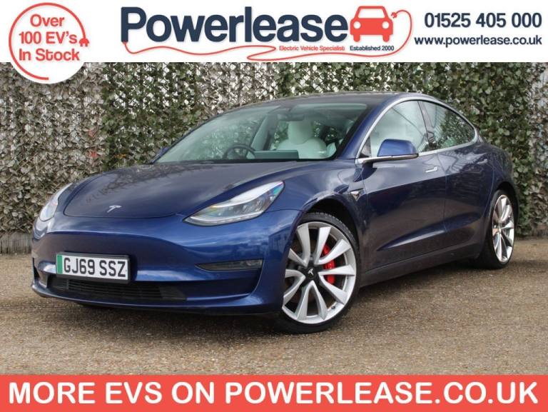 2019 Tesla Model 3 (Dual Motor) Performance Saloon 4dr Electric Auto 4WDE (Performance Upgrade Sa...