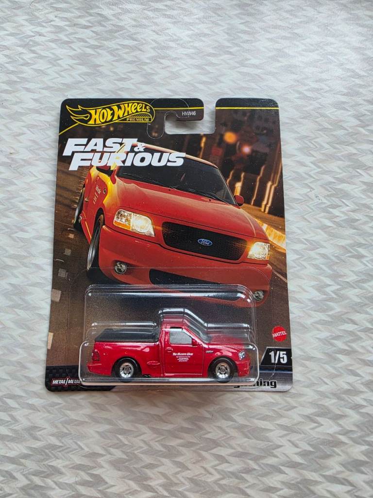 Hot Wheels Fast & Furious Full Set 1-5 Collectibles