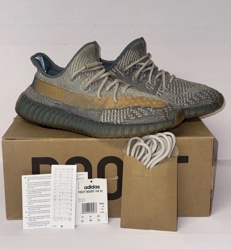 Yeezy Boost 350 V2 Low Israfi Size 10 Prime knit FZ5421 Original Box 2020 VGC