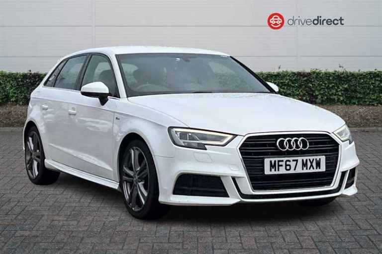 2017 Audi A3 1.5 TFSI S Line 5dr S Tronic HATCHBACK PETROL Automatic