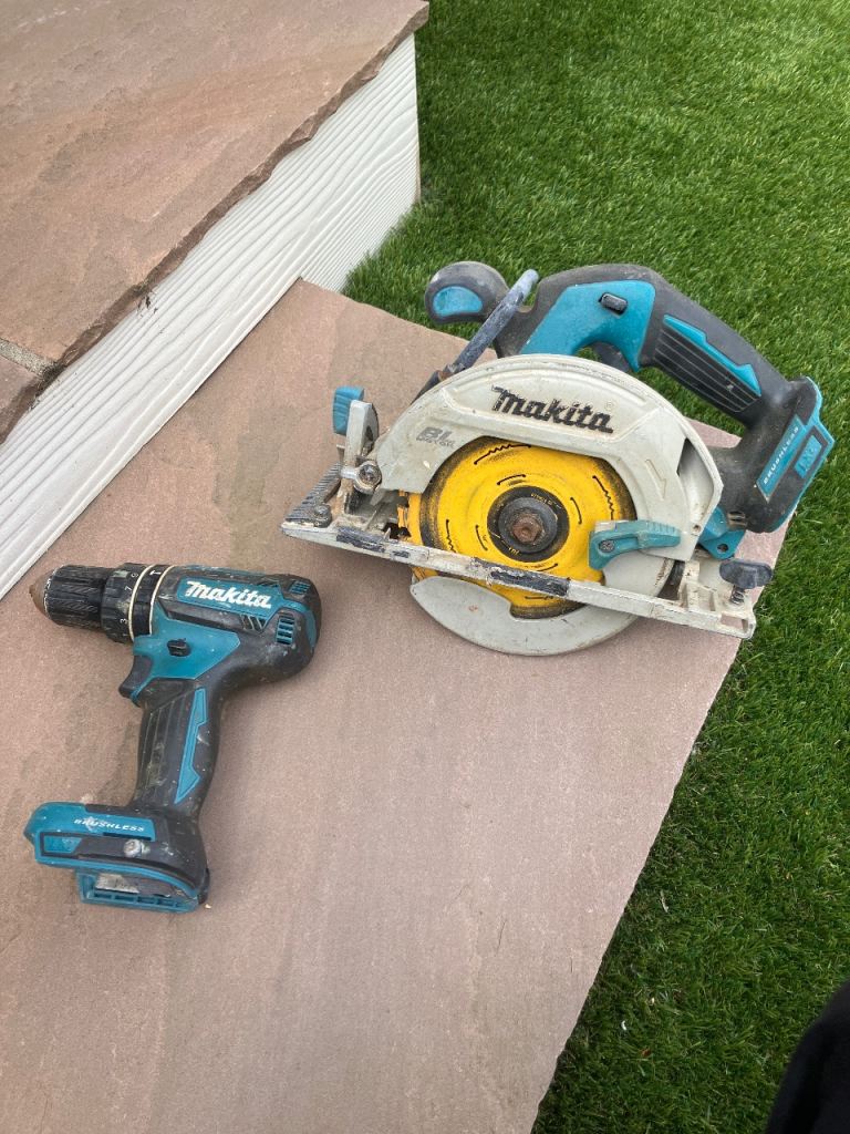 Makita saw and drill 