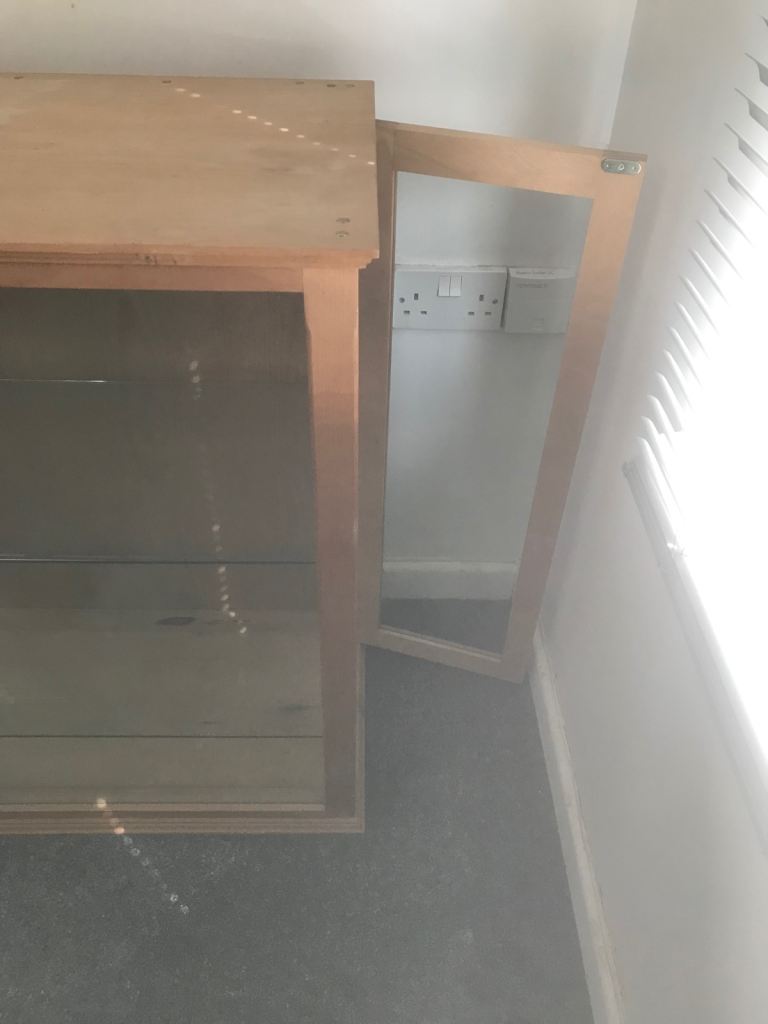 Wood table window