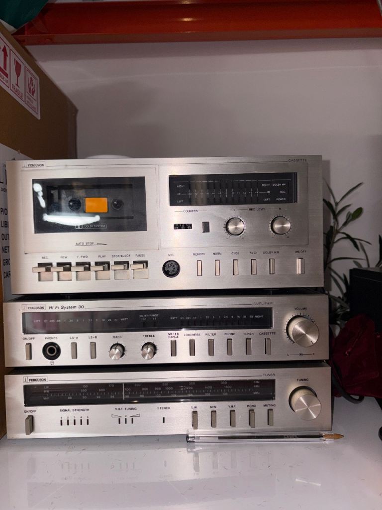 Ferguson Hi Fi System 30 stack,