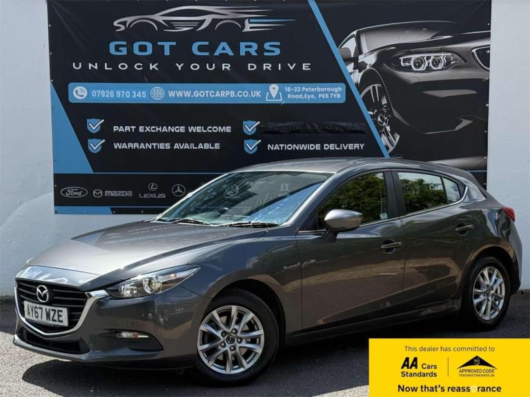 2017 Mazda Mazda3 2.0 SE Nav 5dr HATCHBACK PETROL Manual