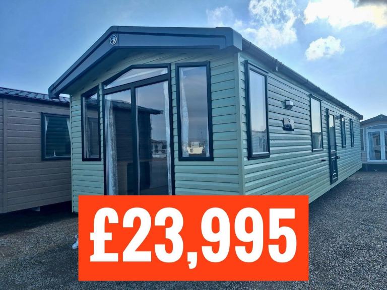 OFF SITE static caravan Scotland double glazed & heated 2 bed swift bordeaux