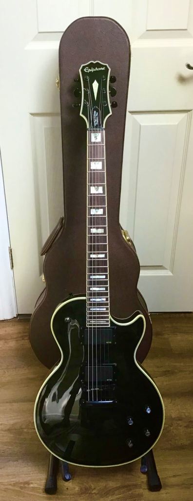 "Amazing, Like New!" Epiphone LP Prophecy Custom Plus EX & Luxury Case