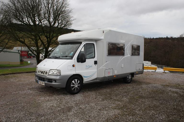 2004 "04" Hymer T Class T575 Low Profile 3 Berth Motorhome With Fixed Rear Bed