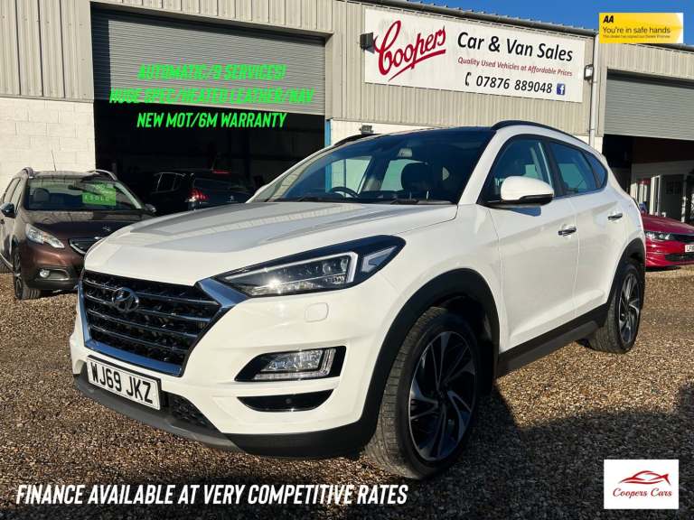 2019 Hyundai TUCSON 1.6 TGDi 177 Premium SE 5dr 2WD DCT SUV Petrol Automatic
