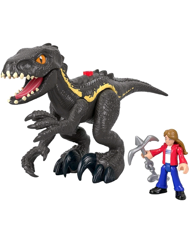 Imaginext Jurassic World Indoraptor & Maisie