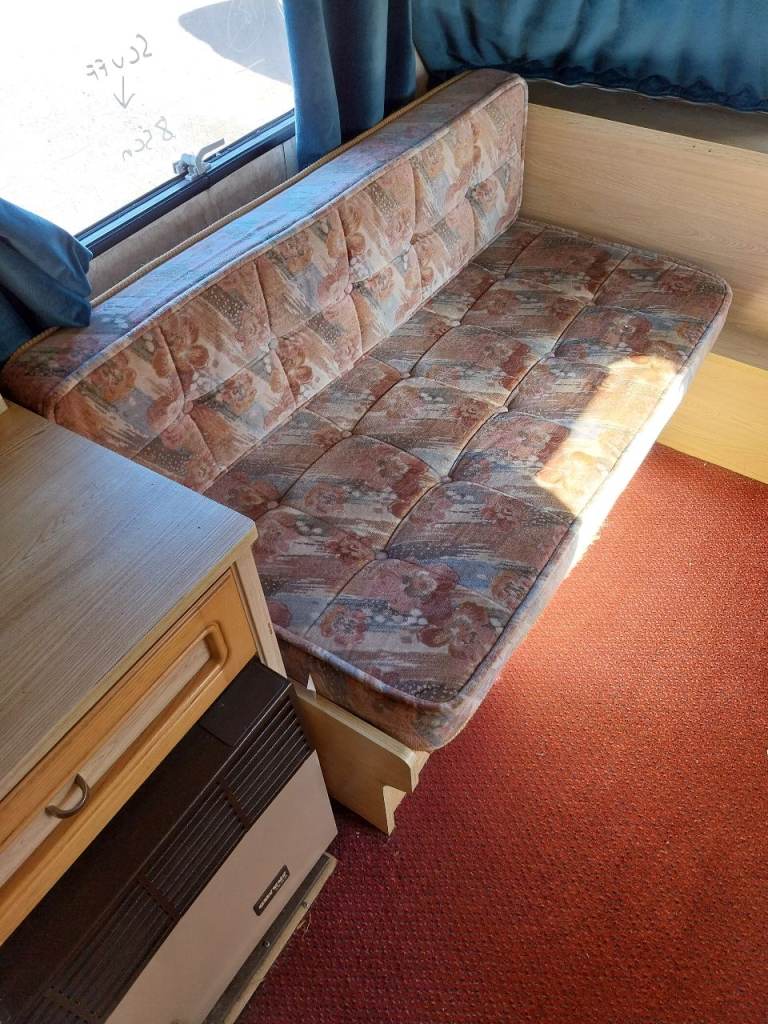 Caravan seat cushions 