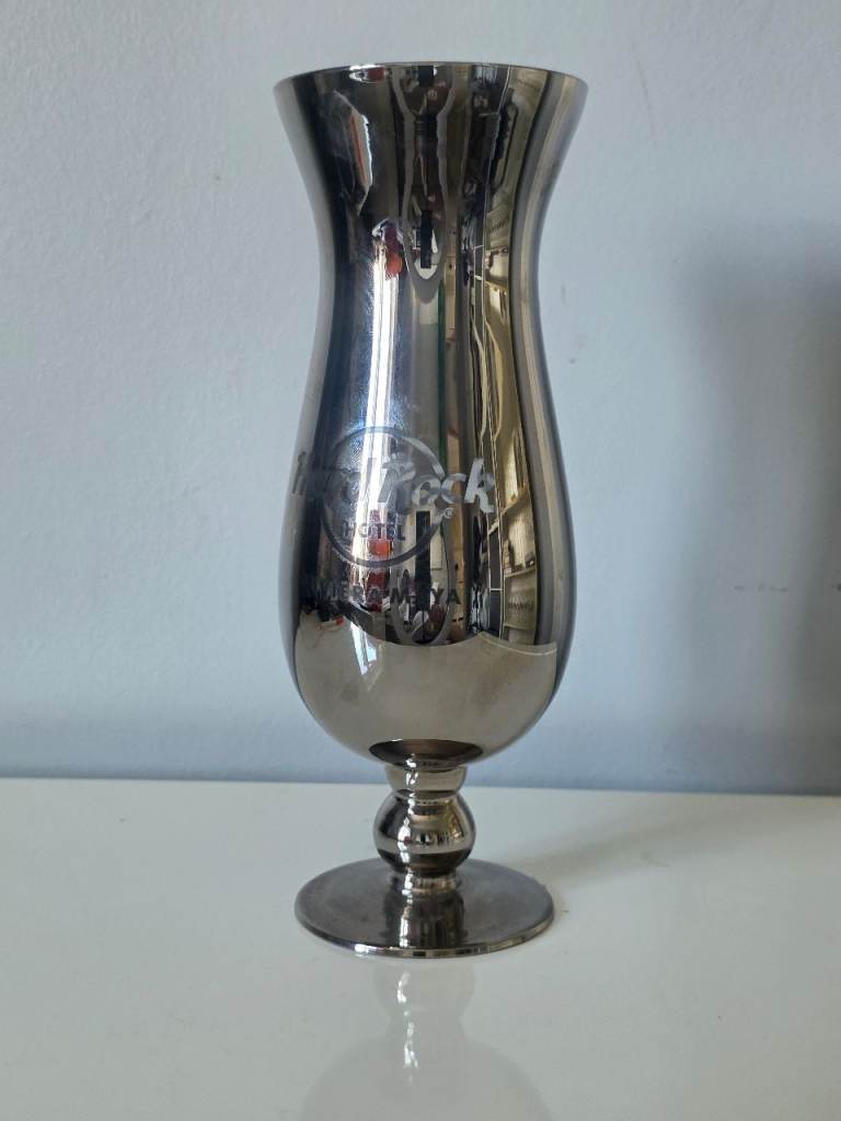 Hard Rock Cafe Hurricane Glasses - Various Cities, Good Condition