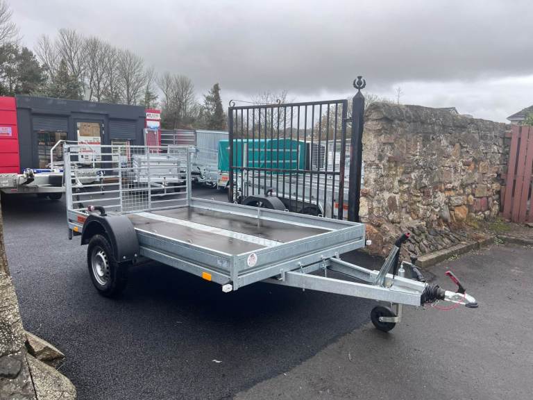BRAND NEW 10FT x 5,6FT NIEWIADOW MULTI TRANSPORTER/QUAD/BUGGY TRAILER BRAKED 1300KG