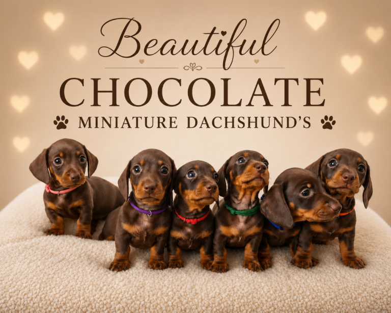 *KC Reg Miniature Dachshund *