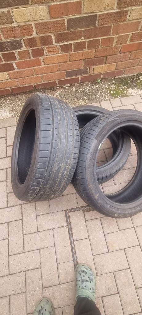 3 x 215 45 17 Mid Range tyres