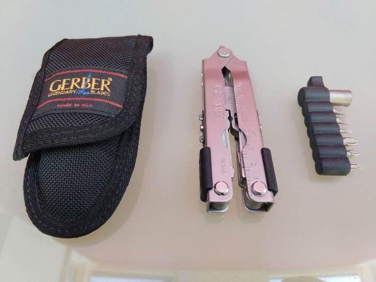 Gerber Multi-Plier MP600 Needlenose Multi-Tool EDC with Bit Kit and Nylon Sheath - Collection W4