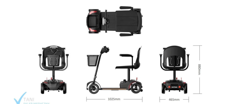 Virgo NEW 5mph Lightweight Portable Mobility Scooter Travel Boot Shoprider