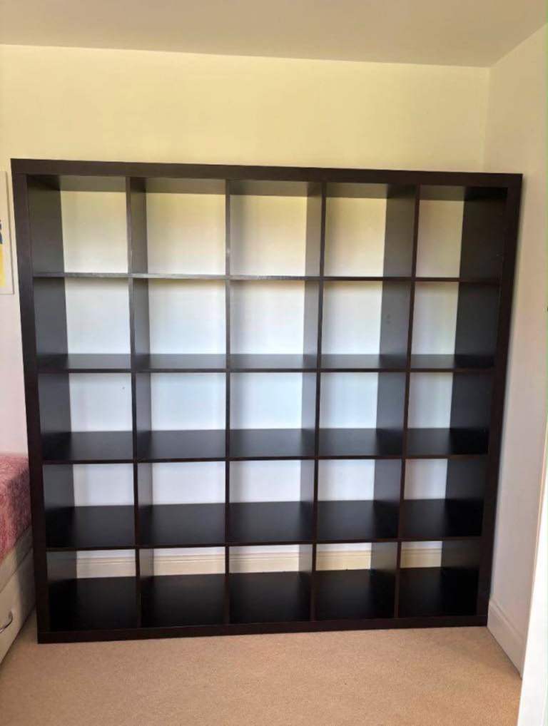 ikea kallax 5x5 shelf unit