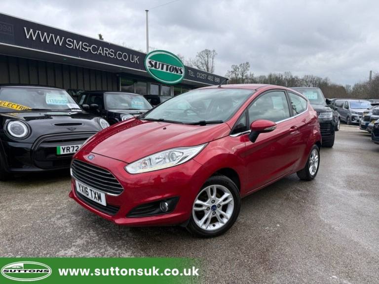2016 Ford Fiesta 1.25 Zetec Hatchback 3dr Petrol Manual Euro 6 (82 ps) Hatchback Petrol Manual
