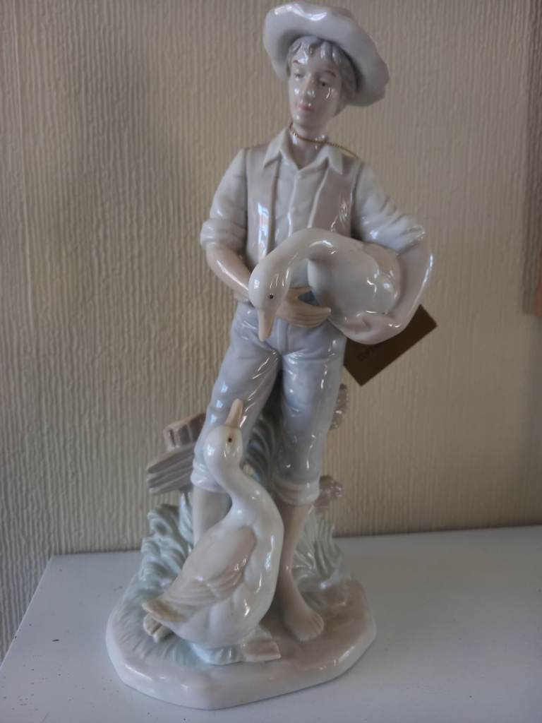 Boy and ducks (valentino collection)