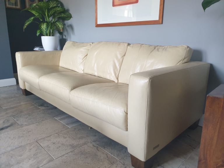 Leather sofa