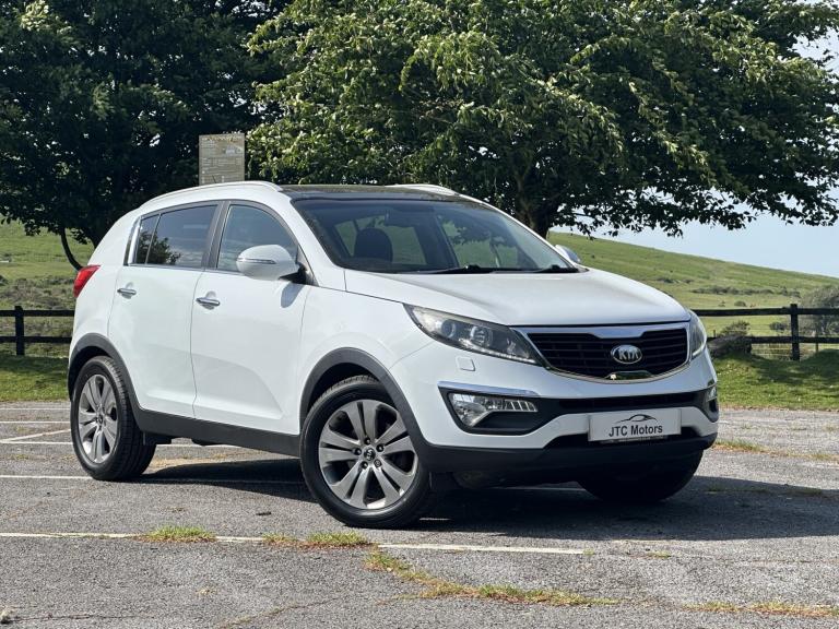 KIA SPORTAGE 1.7 CRDi ISG 3 5dr, Manual, Diesel, White + great value SUV 2013