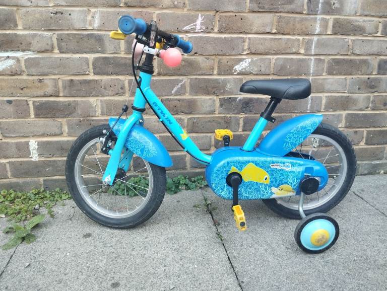 B'TWIN 500 OCEAN 14inch BIKE FOR 3-5 YEARS