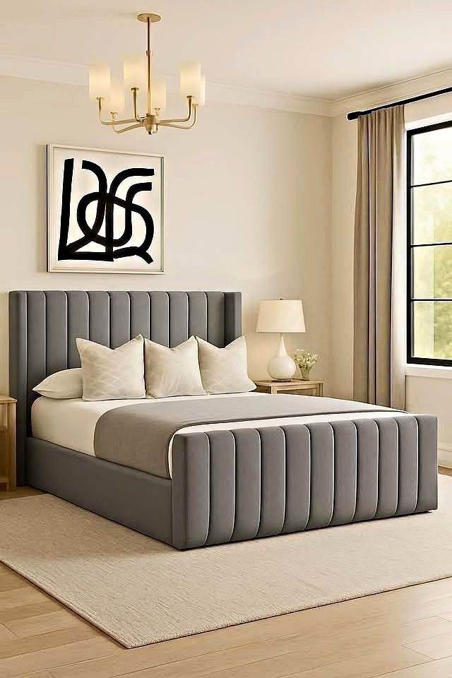 Highly Recommended Double & King Size ROYAL WING BED Frame Available Brand New opt Mattress
