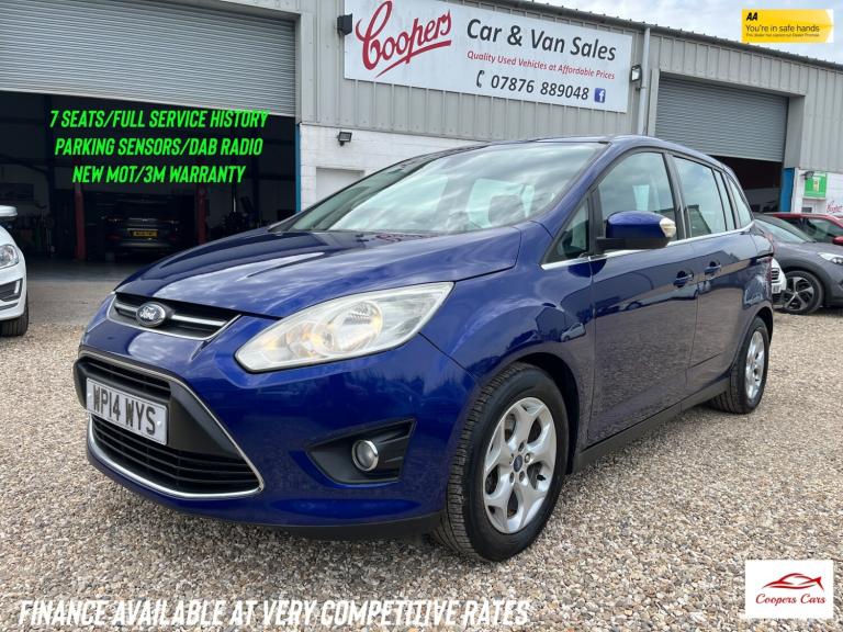 2014 Ford Grand C-Max 1.6 TDCi Zetec 5dr MPV Diesel Manual