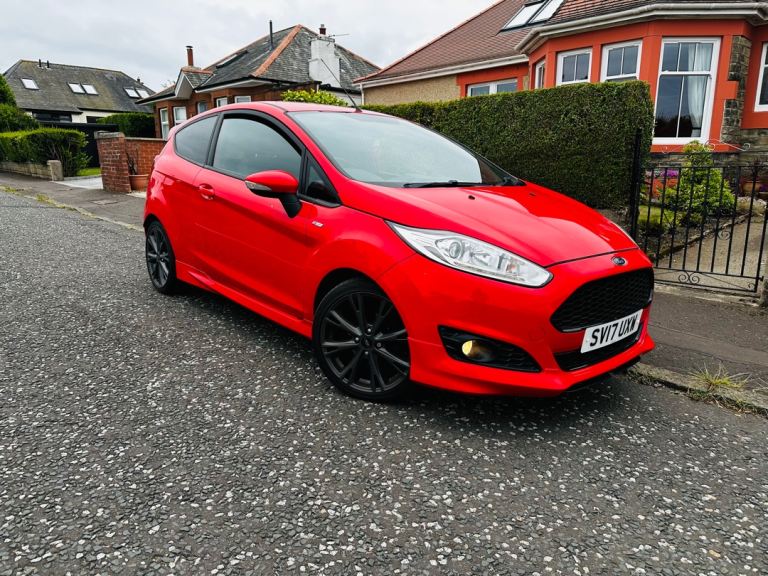 FORD FIESTA 1.0 ST-LINE 2017 WITH GENUINE LOW MILES FULL SERV HIST LONG MOT ZERO TAX MINT EXAMPLE