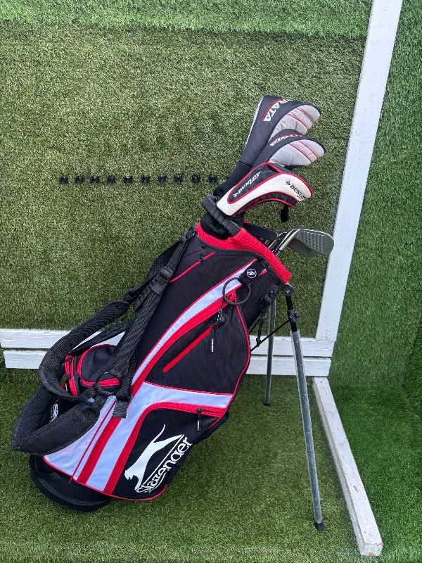  Strata Golf Set + Driver, 3 Wood, Hybrid & TaylorMade Burner Wedge UK delivery available