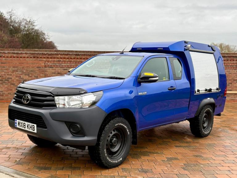 2018 Toyota Hilux Active Extra Cab Pick Up 2.4 D-4D 4x4 ***Workshop / Utility Truck*** PICK UP Di...