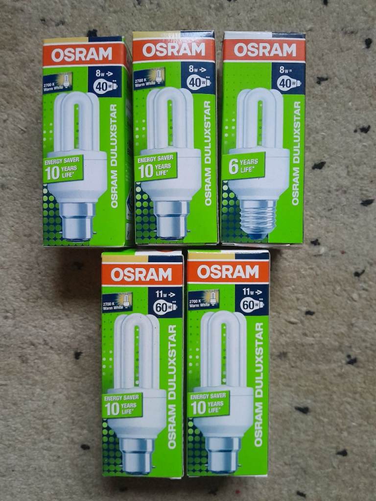 Osram Energy Saving Light Bulbs
